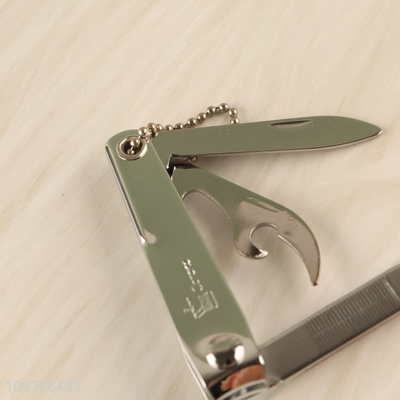 Hot selling multicolor nail clipper nail scissors set