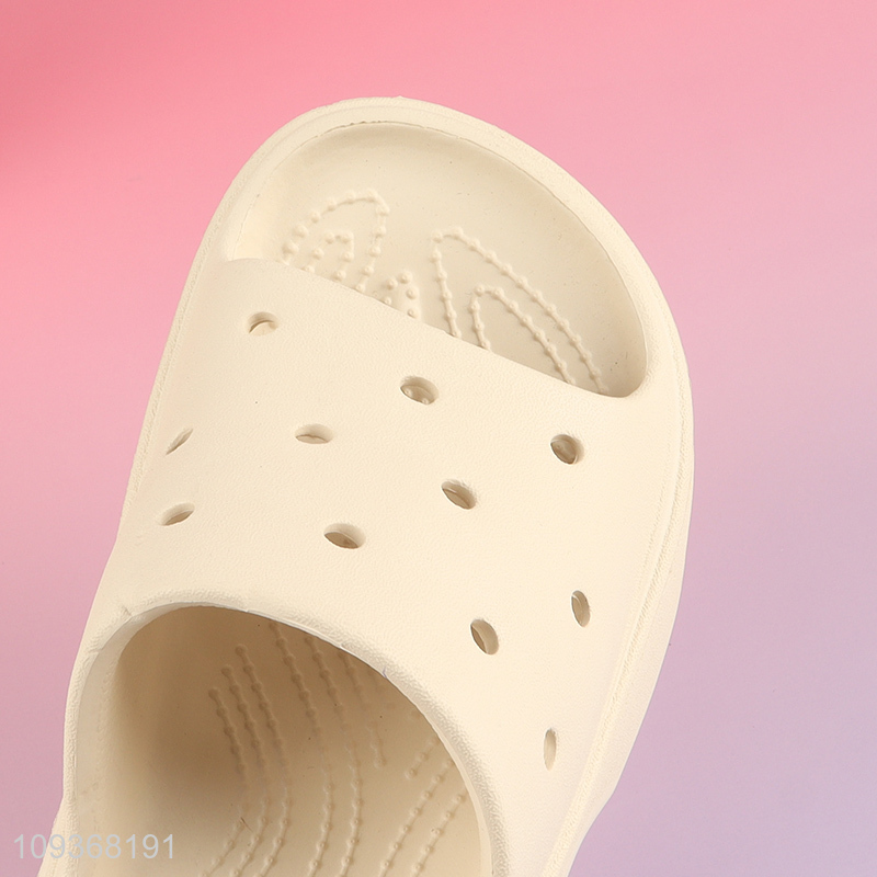 Hot selling anti-slip women summer breathable home slippers