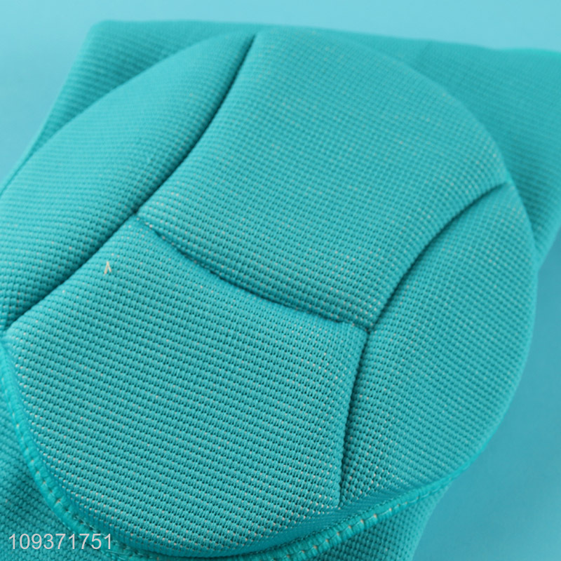 China wholesale sports elastic blue knee pads