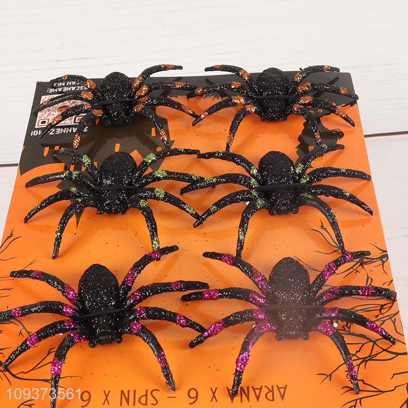 Factory supply fake spider for Halloween party decoration