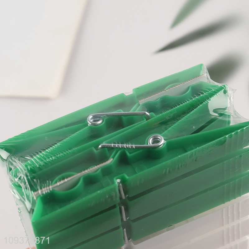 Top selling multicolor clothespin clothes clips for household