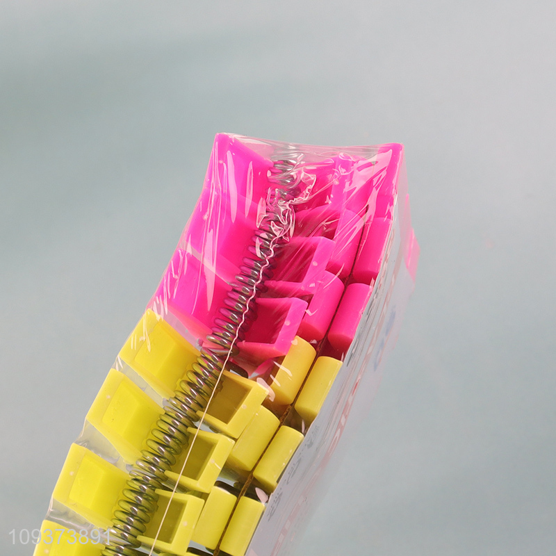 Top sale multicolor clothespin clothes clips set