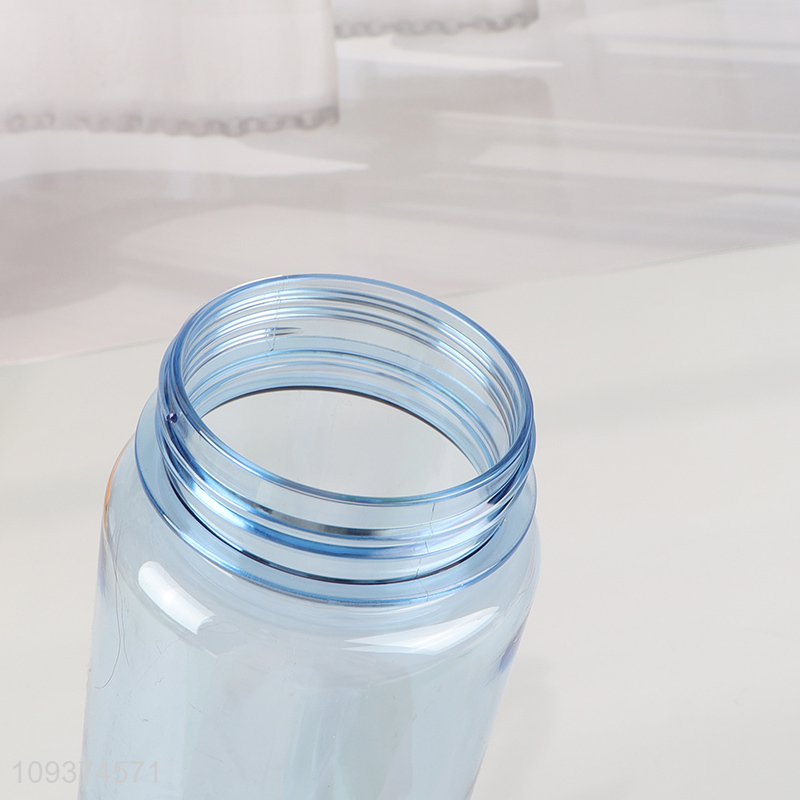 Latest products   portable blue water bottle drinking bottle