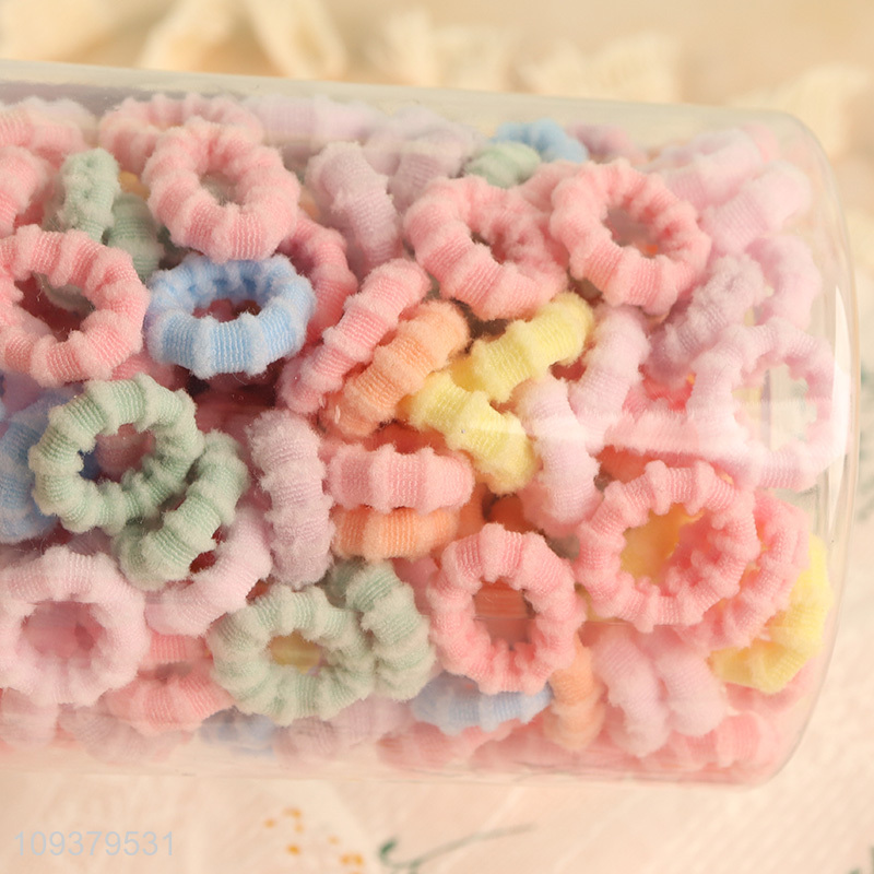 Top quality multicolor elastic mini hair bands hair rope