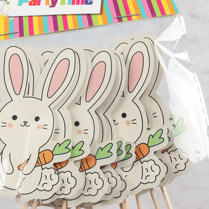 New product rabbit cupcake topper cake topper