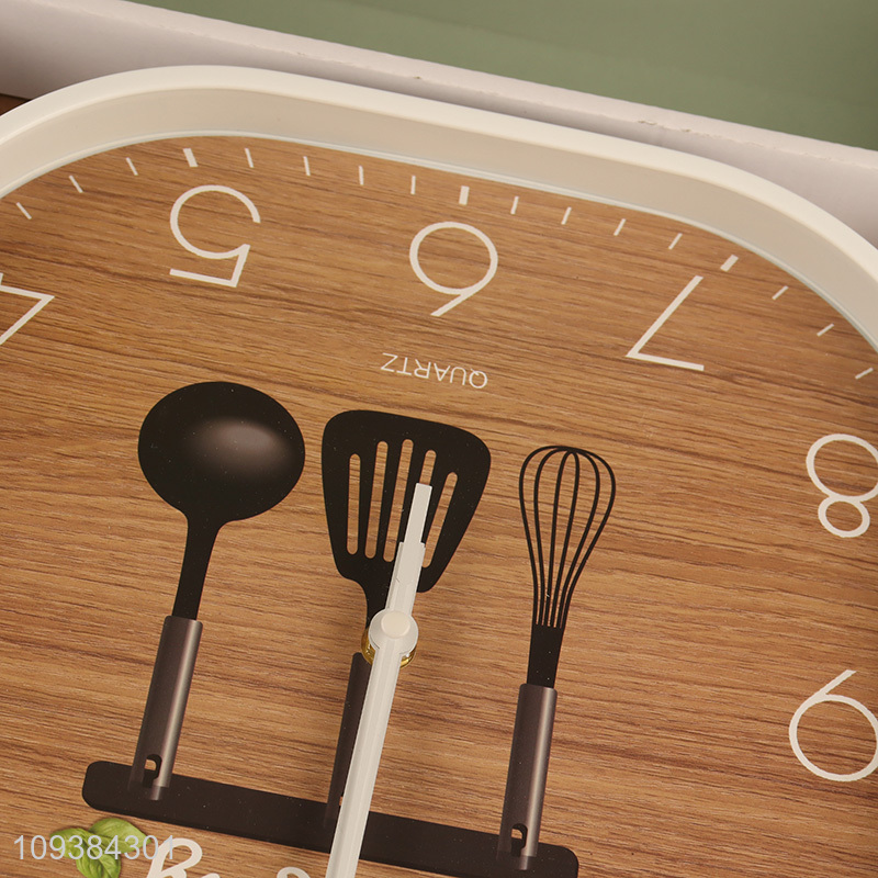 Latest products square home decor wall clock for sale