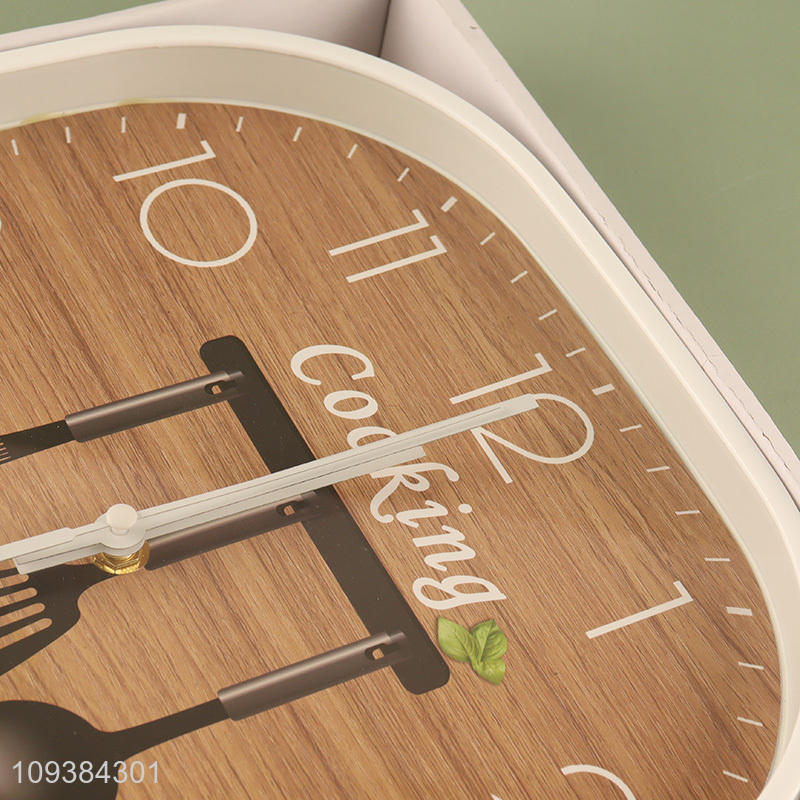 Latest products square home decor wall clock for sale