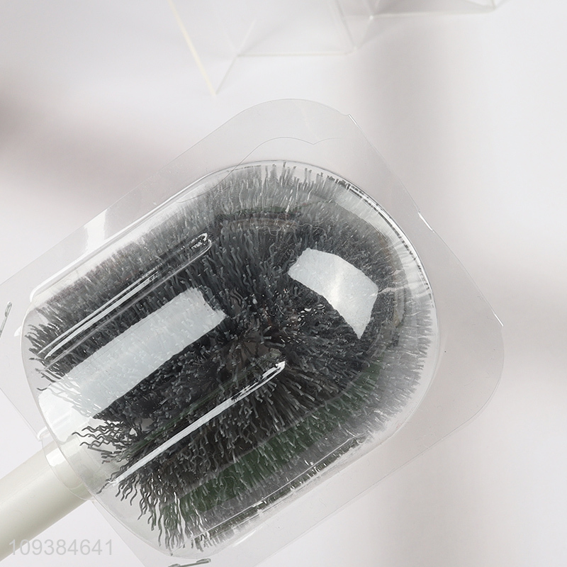 Hot products easy-clean round toilet brush for bathroom