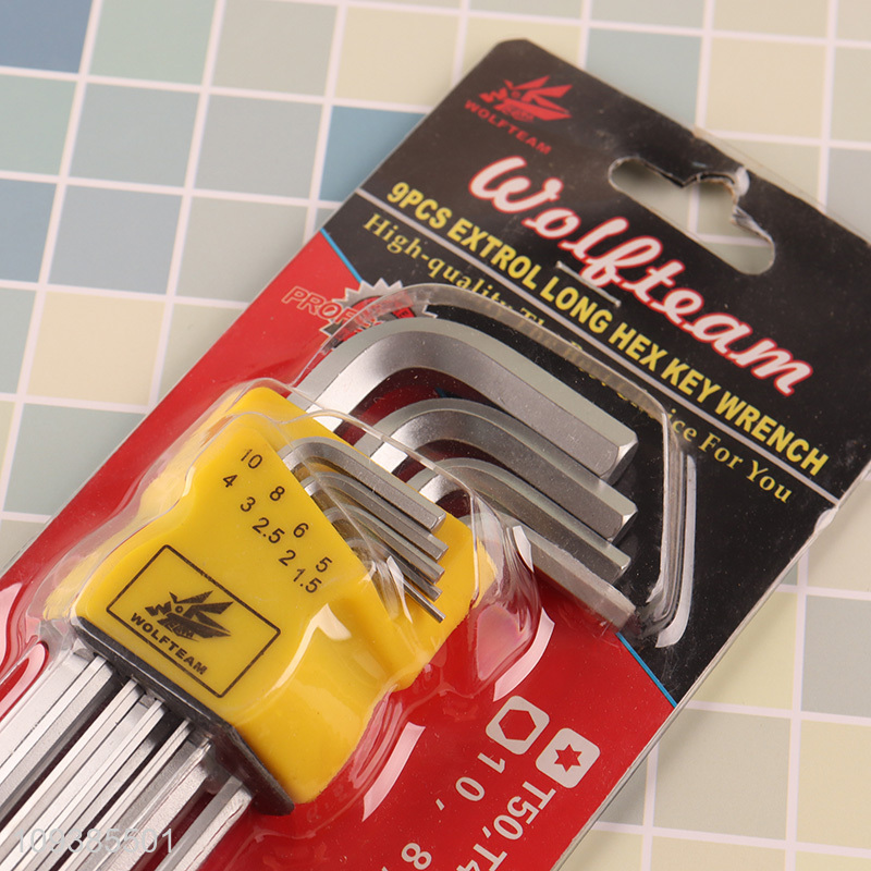 Best selling hex key wrenches set for hand tool