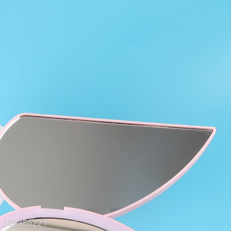 Good selling heart shape makeup mirror cosmetic mirror