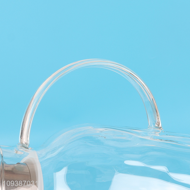 Low price glass water jug tea pot water pot