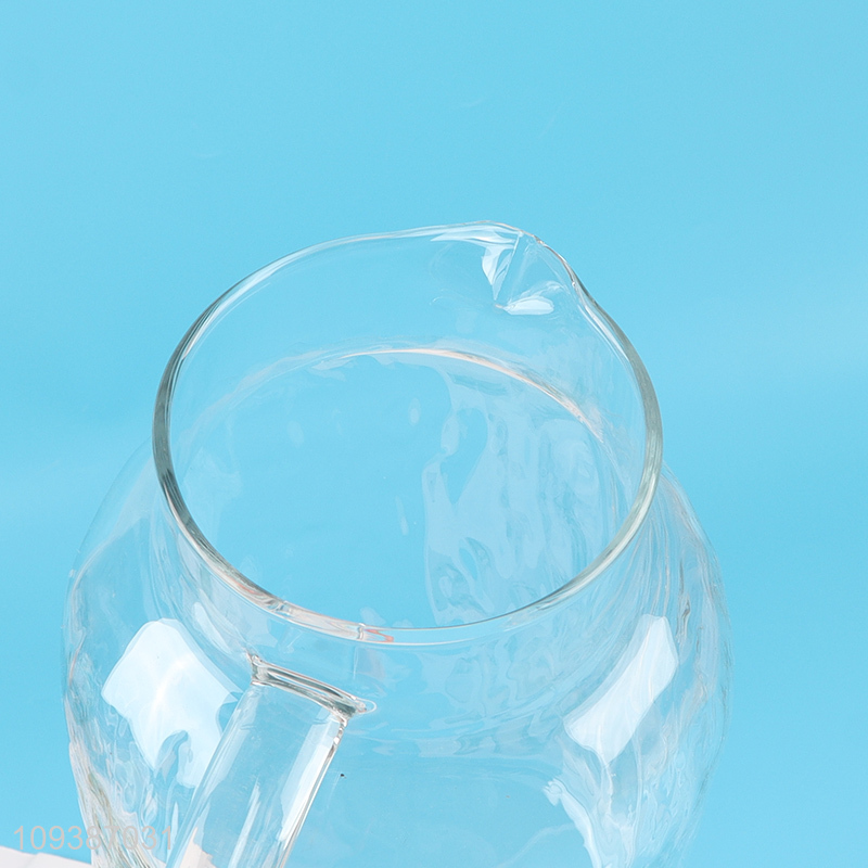 Low price glass water jug tea pot water pot