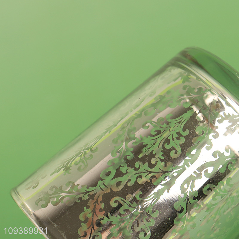 New style glass candle jar holder candle cup for home decor