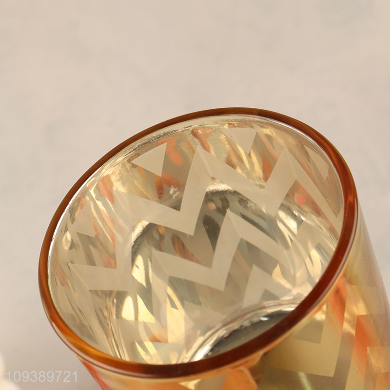 China factory glass candle jar holder for home decor
