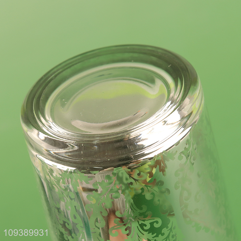New style glass candle jar holder candle cup for home decor