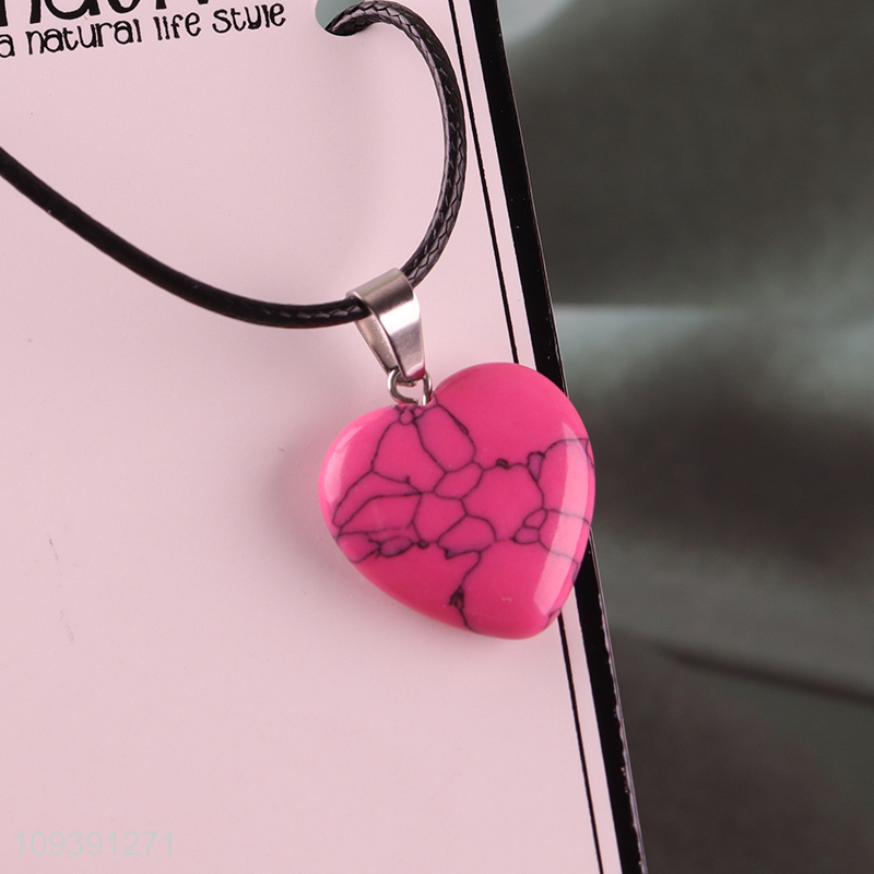 Latest products fashion jewelry stone necklace for gifts