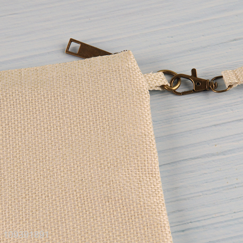 Hot sale portable wallet with zipper
