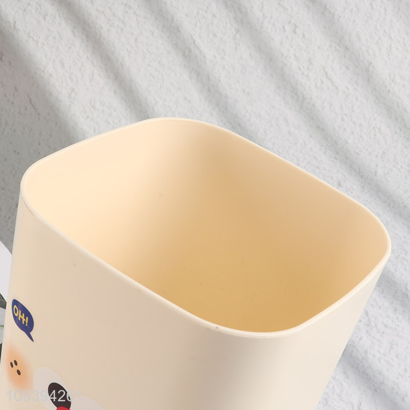 Wholesale portable desktop organizer trash bin