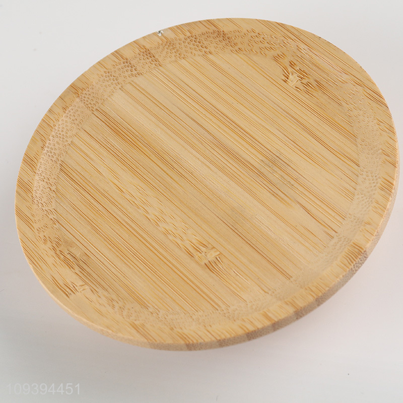 New arrival wooden multi-compartment snack tray mini table