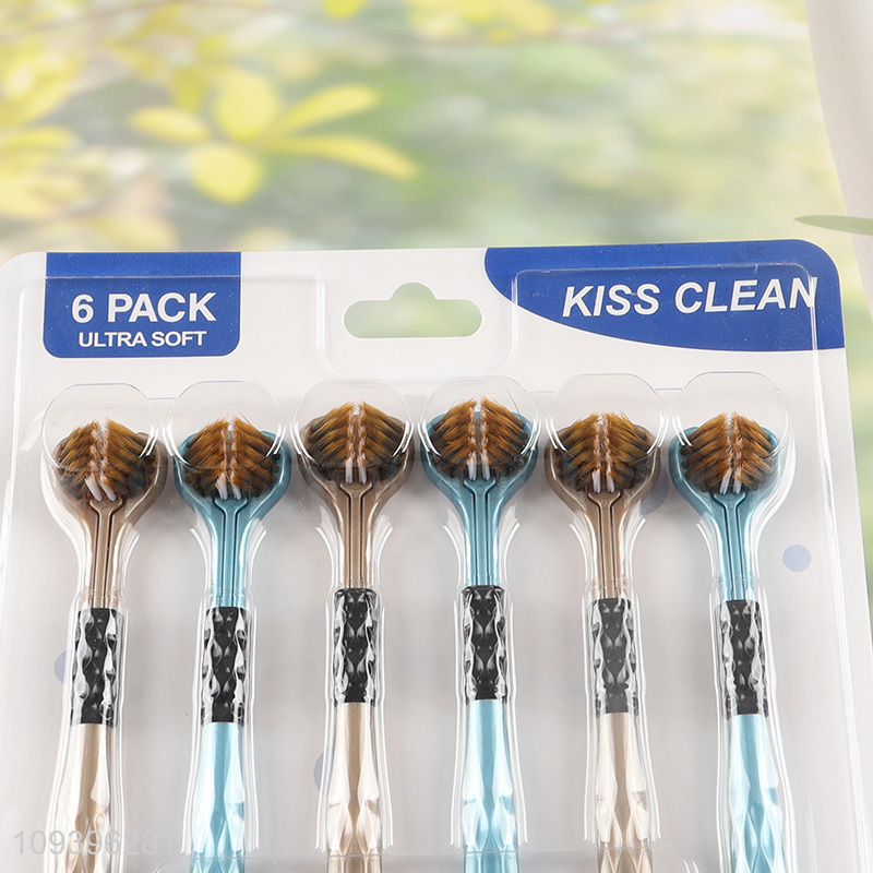 Wholesale high quality soft bristle toothbrush