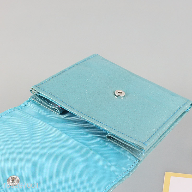 China wholesale fashion girls folding wallet