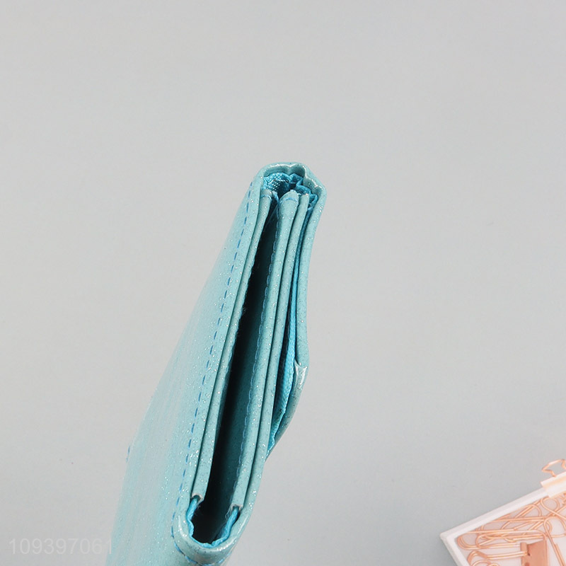 China wholesale fashion girls folding wallet