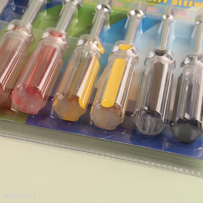 New arrival 7pcs screwdriver set for home repair