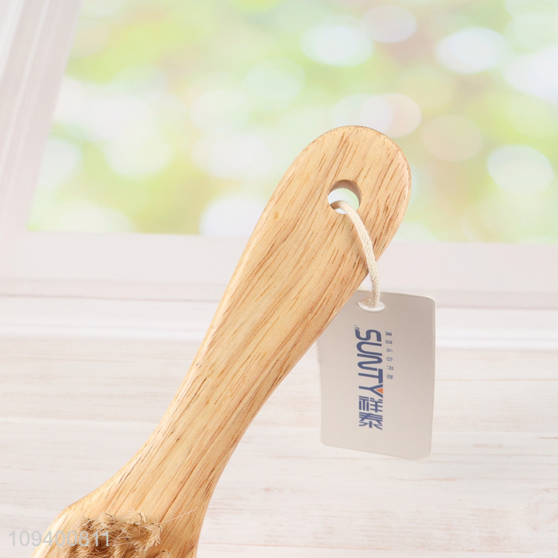 New product shoe cleaning brush with wooden handle
