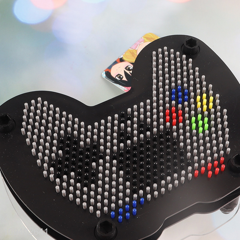 Top products creative 3d pin art desk decor
