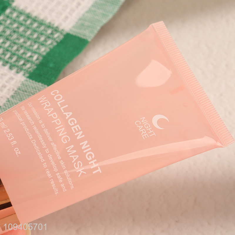 Top quality collagen night wrapping mask