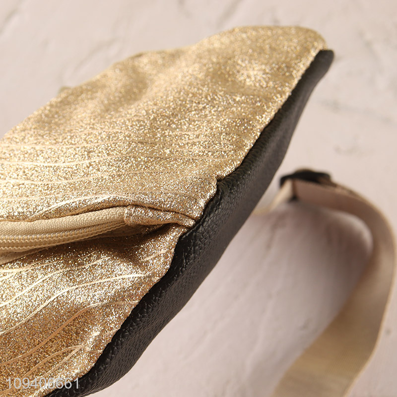 Best sale multicolor fashion polyester waist bag