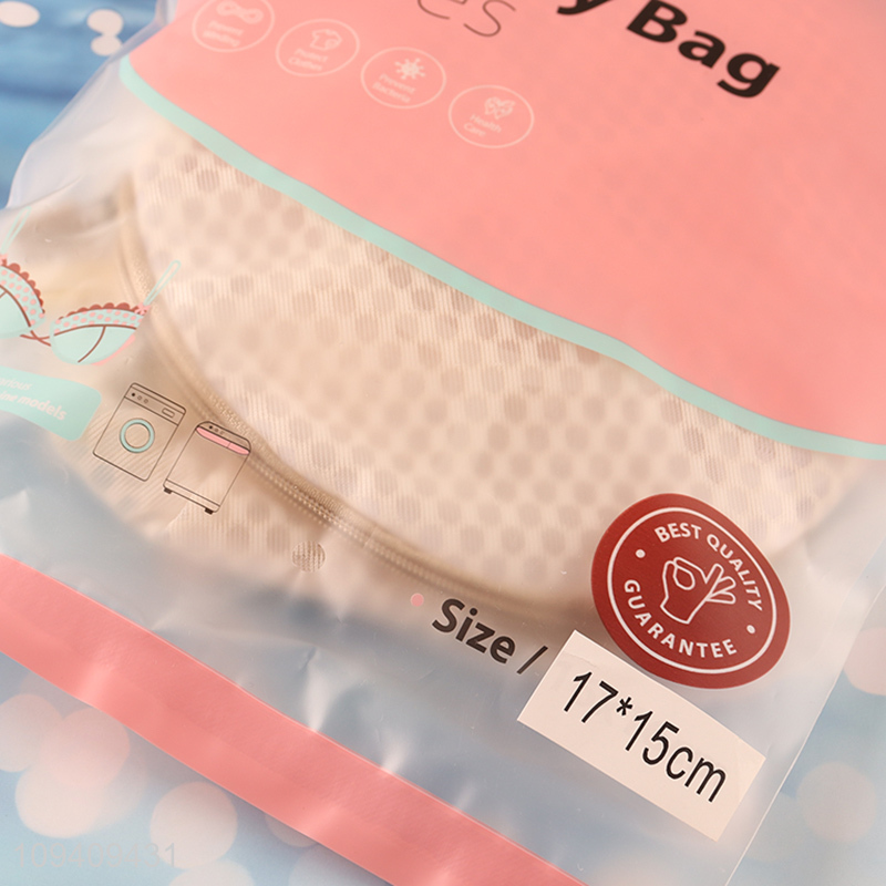 Good sale 90g honeycomb mesh cylinder bra laundry bag