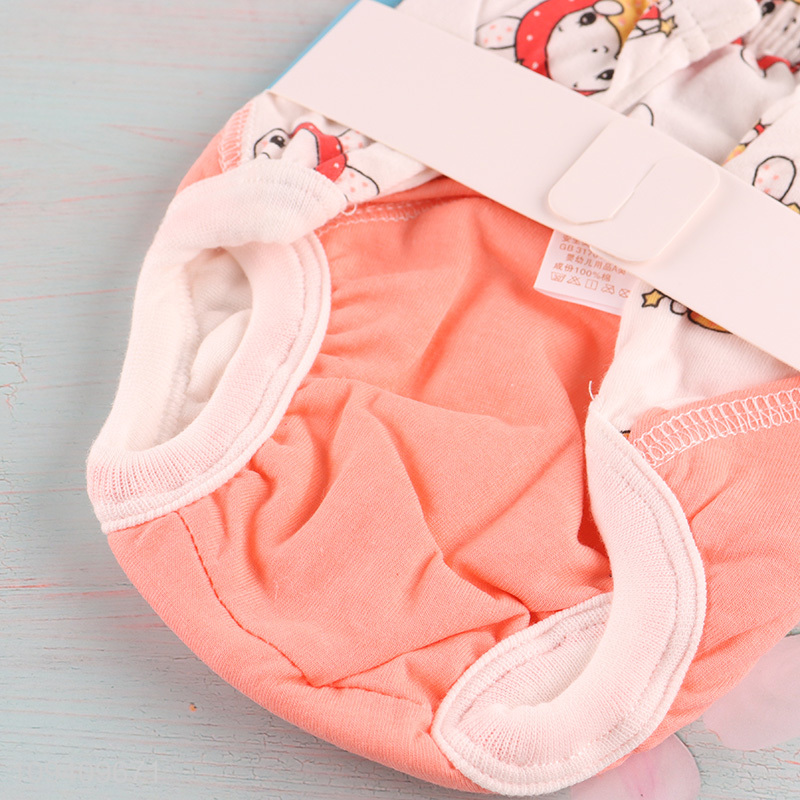 Good selling cartoon rabbit baby training pants