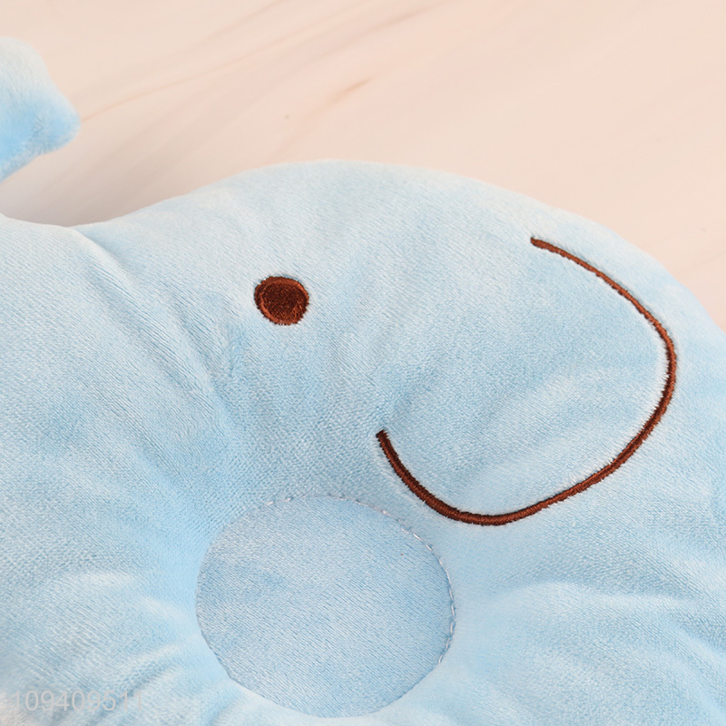 Hot selling cartoon elephant polyester baby pillow