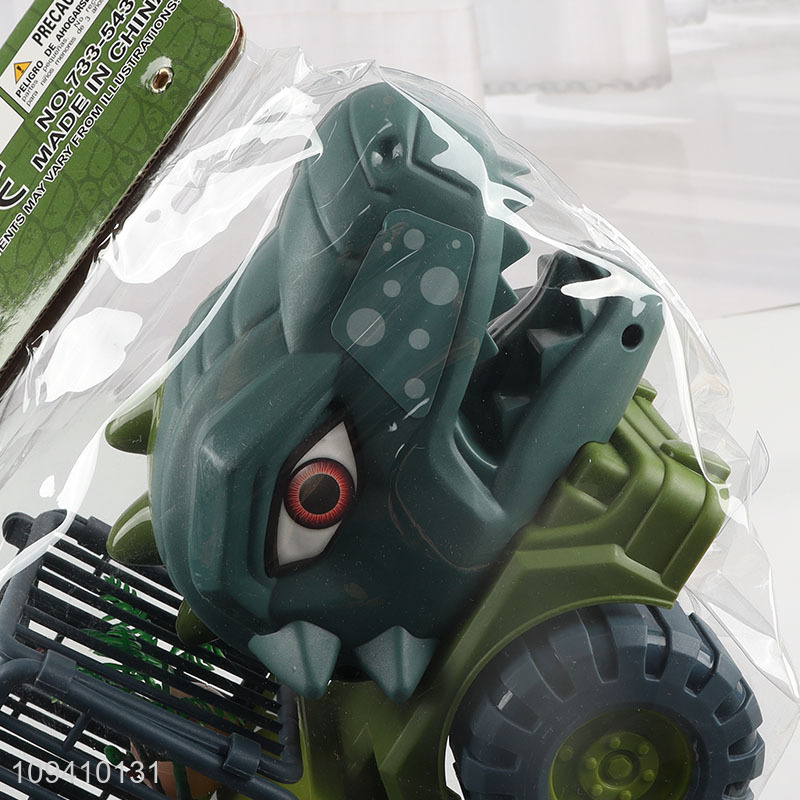 Latest products   triceratops themed construction truck toy