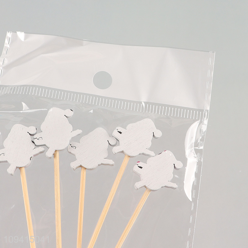 Factory direct sale Christmas party fruit skewers fruit picks