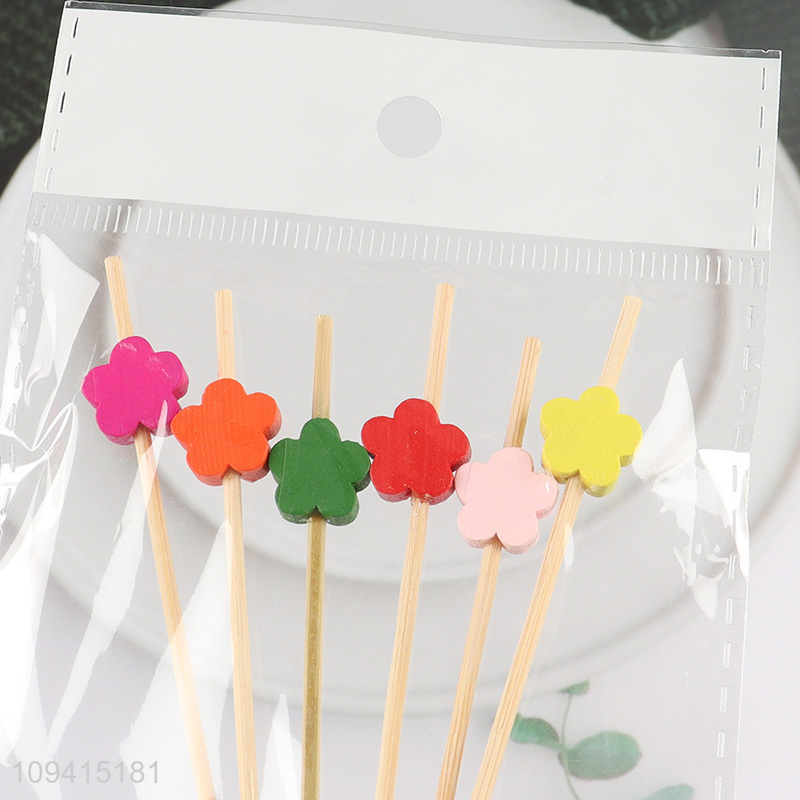 New product fruit picks cake topper for decoration