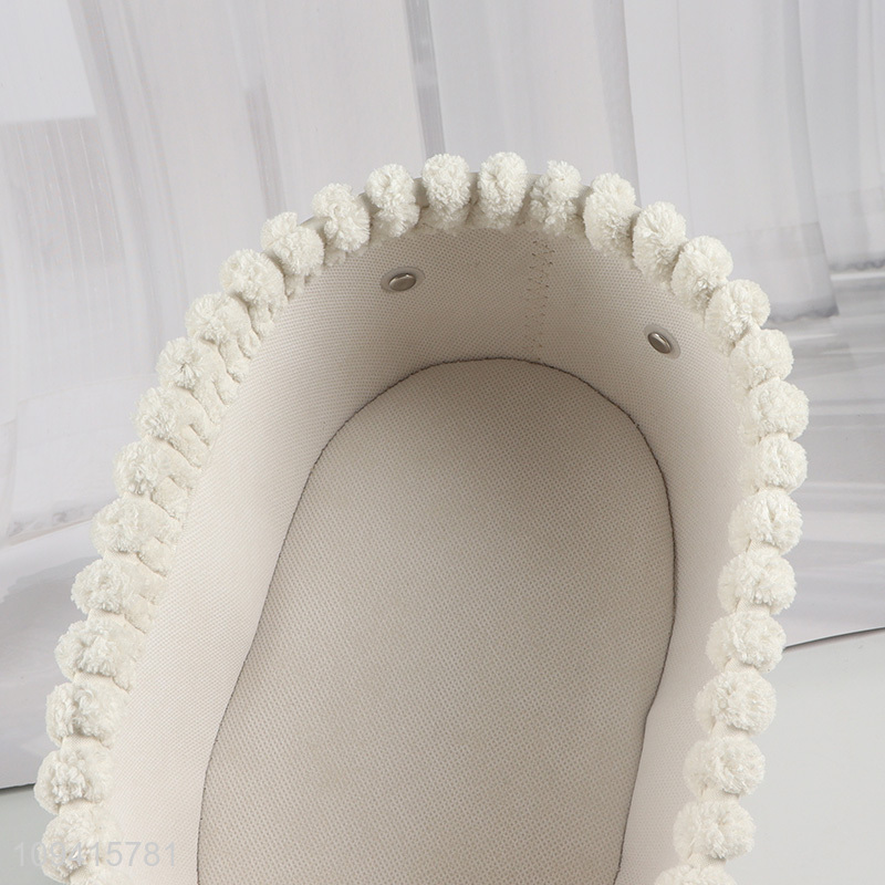 Hot selling desktop organizer polyester storage basket for cosmetic