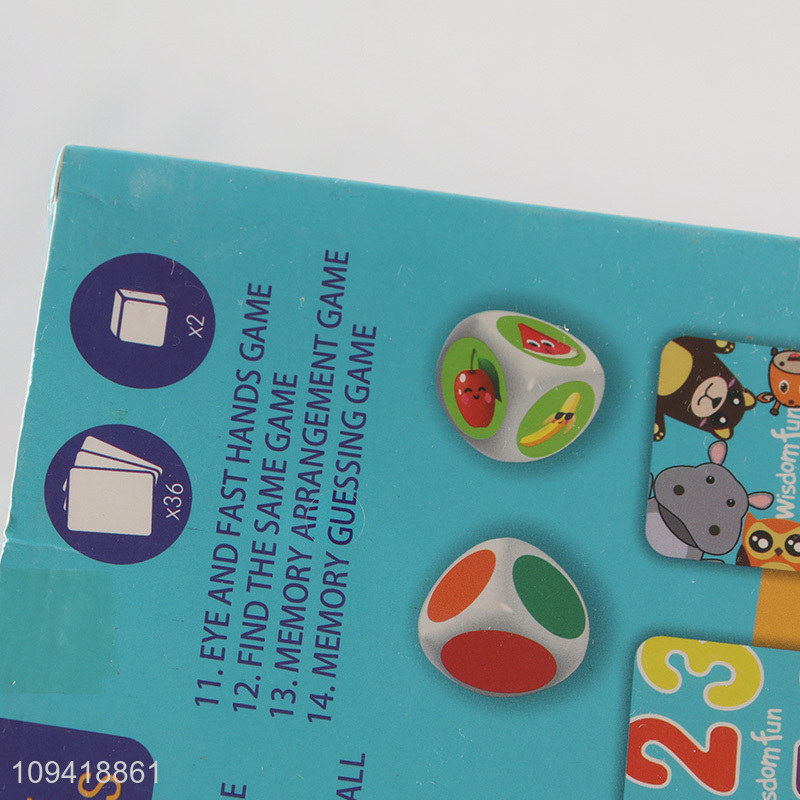 Wholesale diy learning board games for children