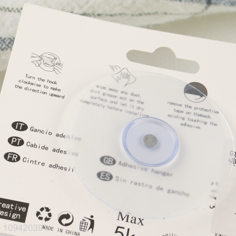 Top quality triangle towel rack suction cup hook