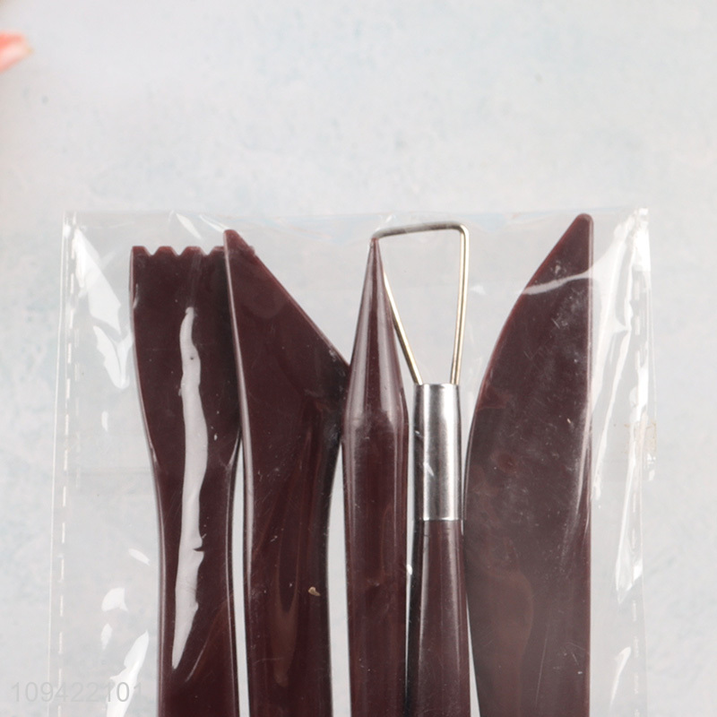 Best sale 5pcs plastic pottery tool kit