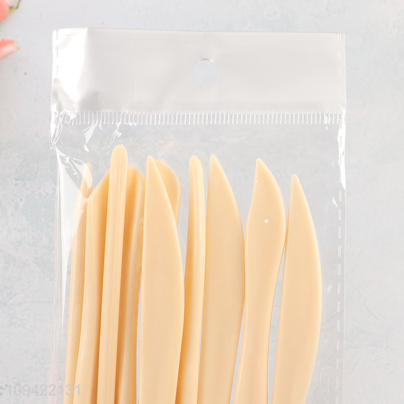 Top products 10pcs plastic pottery tool kit