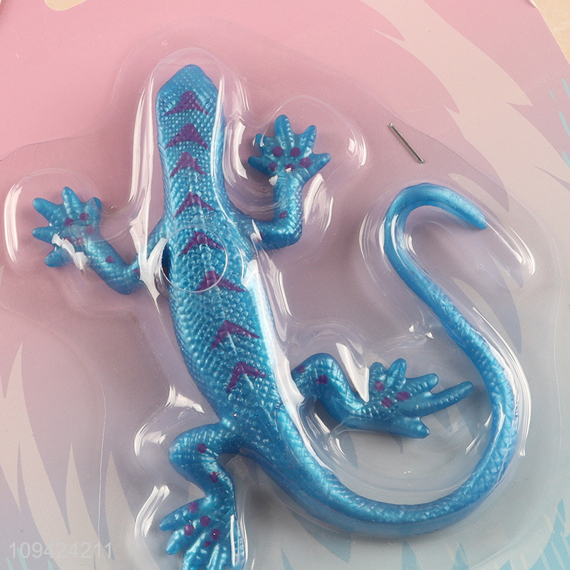 Good selling soft rubber imitation lizard toys