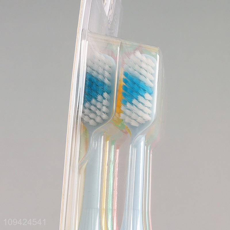 Non-Slip Handle Deep Cleaning Toothbrush Set
