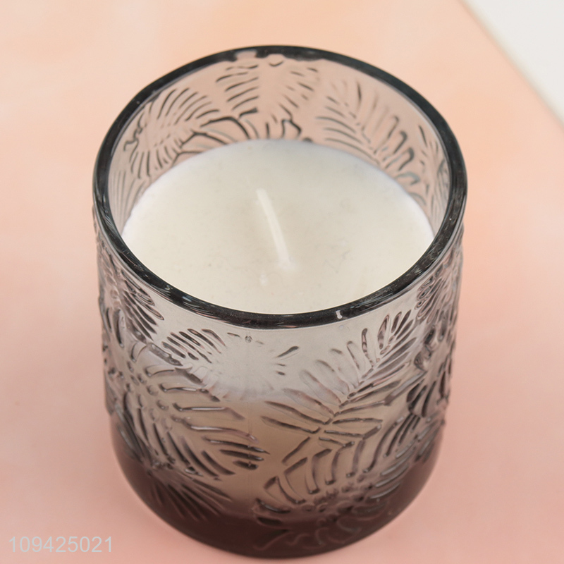 Best quality glass cup candle scented candle for sale