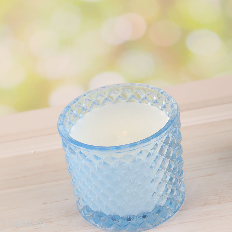 China wholesale glass cup candle scented candle for home decor