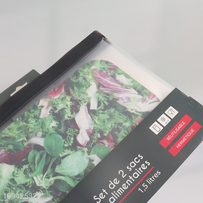 Hot sale bpa-free reusable food bags
