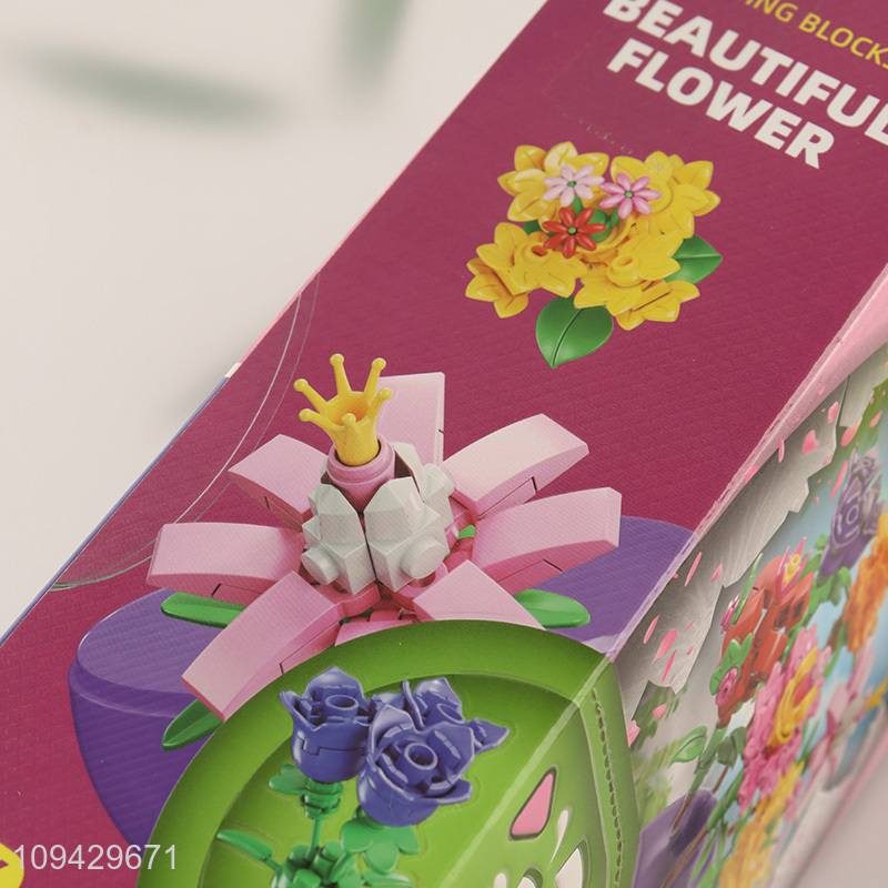 New Design Flower Building Blocks Toy