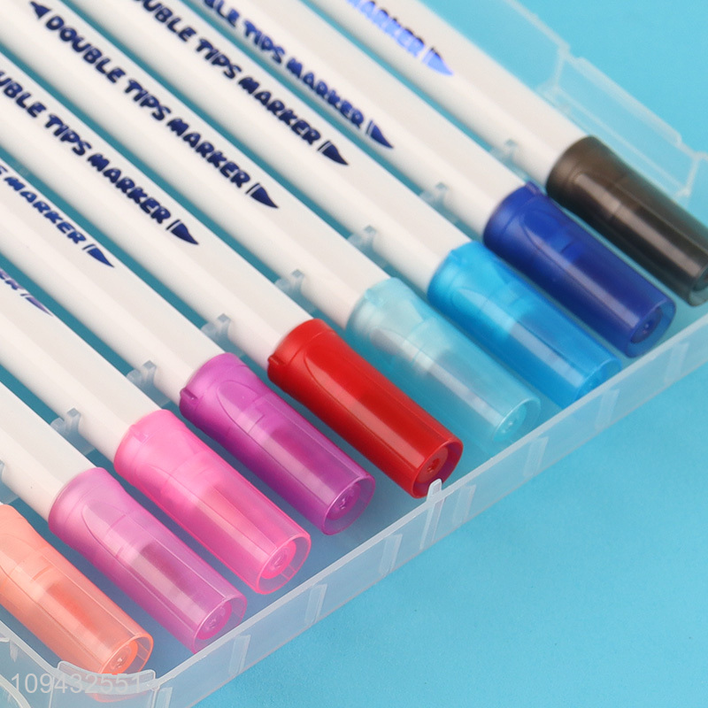 Factory price school office washable soft tip marker pen