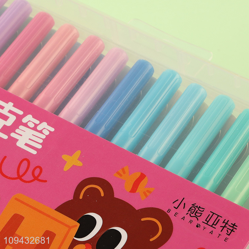 Hot sale reusable acrylic marker pen set